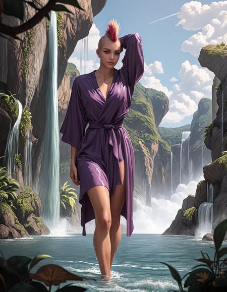Silk Angel Sleeve Robe [Pony XL]