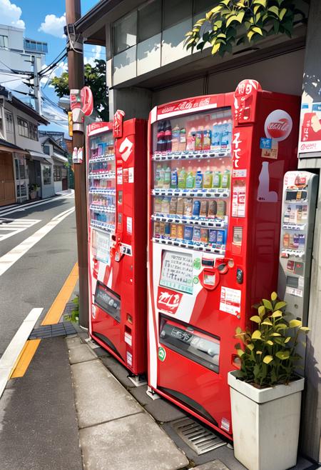 自動販売機1 Vending Machines in Japan SDXL版本SDXL_V1 (ID: 685776)