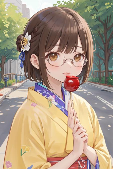 りんご飴 candy apple SD15