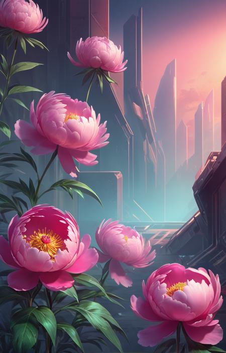 A sci-fi e-commerce stage background - tangbohu [SDXL] 68