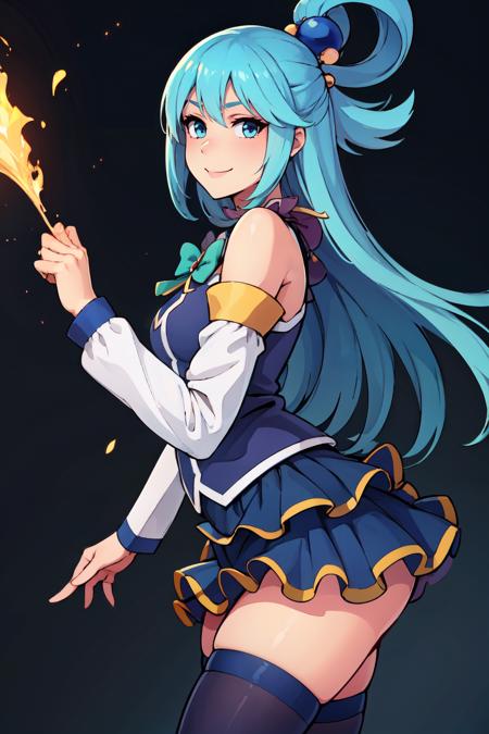 Aqua: Axis Goddess | アクア (Konosuba) [Pony & SD1.5]