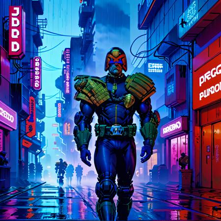 Judge Dredd Comic Style (SDXL)