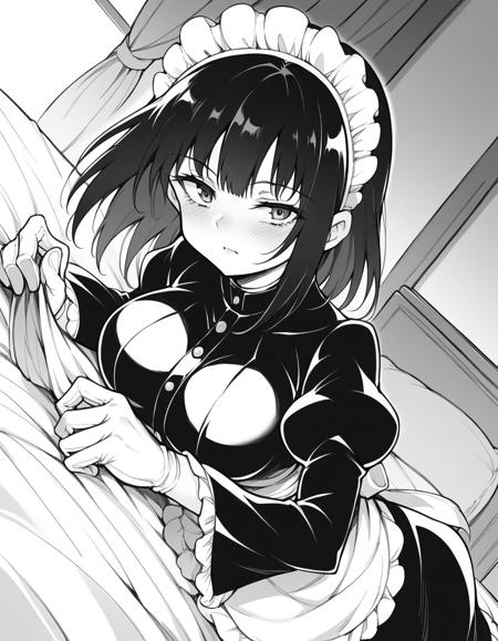 Tsubaki Rurikawa (瑠璃川 椿) - [Kyockchokyock (Kyockcho)] Maid Kyouiku -Botsuraku Kizoku Rurikawa Tsubaki- ([きょくちょ局 (きょくちょ)] メイド教育 -没落貴族瑠璃川椿-)
