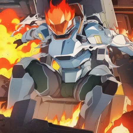 Cockpit explosion