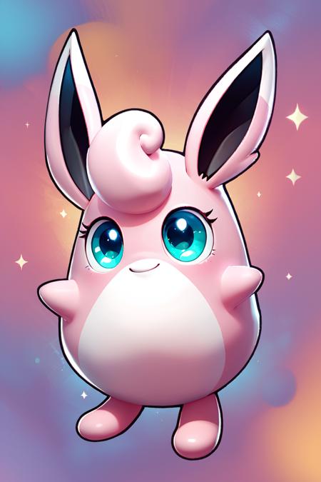 Wigglytuff: Balloon Pokémon | プクリン (Pokedex #0040) [Pony]