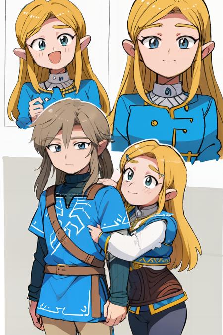 chibi comic style Q版小漫画
