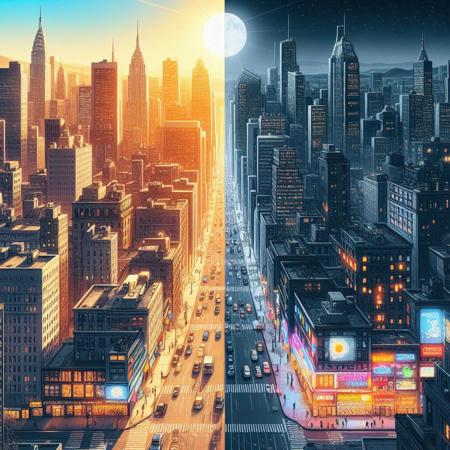 coexistence of day and night