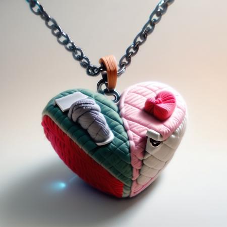 ? Split Heart Necklace PDXL ? - Custom broken heart necklace