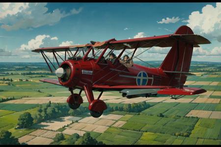 Biplane Lora