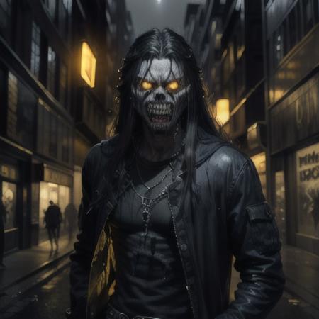 Derek Riggs style (Iron Maiden)
