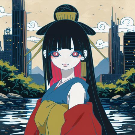 OC girl from tuki.『ひゅるりらぱっぱ』by 十八番茶 mado [Illustrious/NAI, Pony XL] HYURURIRAPAPPA版本v0.95 epoch12 16dim PDXL (ID: 1092338)
