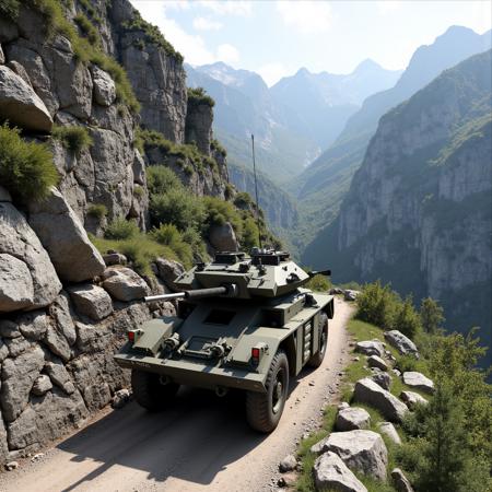 FV721 Fox Armoured Reconnaissance Vehicle (Flux)