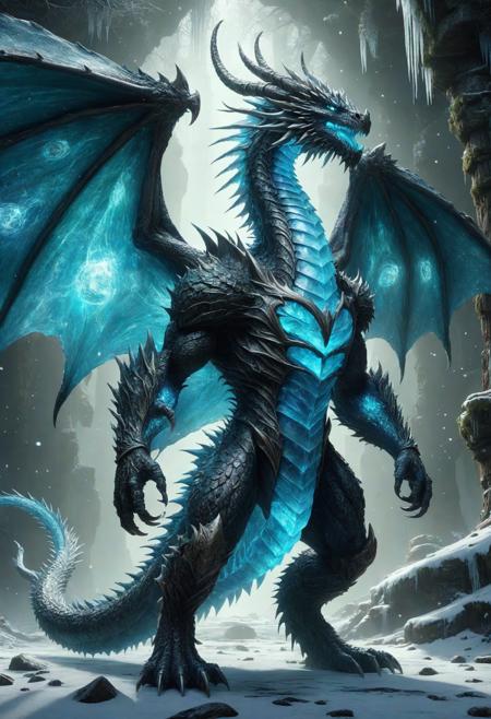 DonM - Dragons and Wings and Back view [Flux,SDXL]