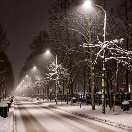 Winter Time Flux Background