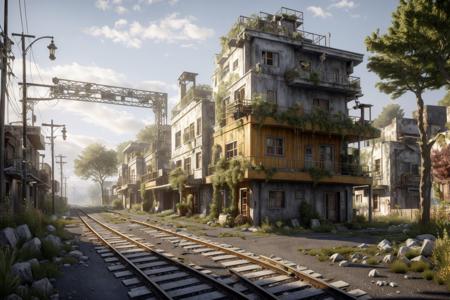 Old Time Post Apocalyptic Enviroment
