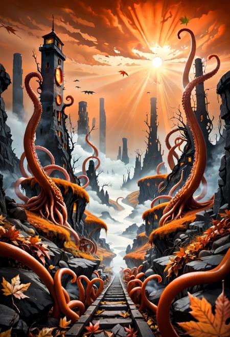 Lovecraftian Nightmare Landscapes