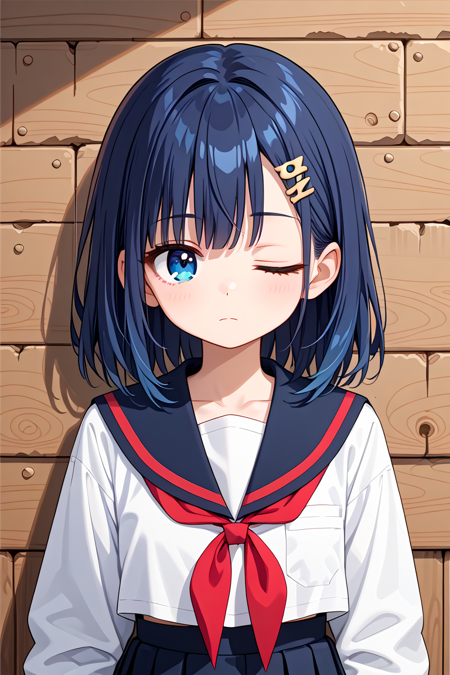 [SDXL] Wink helper / ウィンク補助