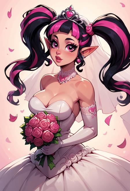 Draculaura v2: Fangtastic Fashion (Monster High) [Illustrious & Pony]