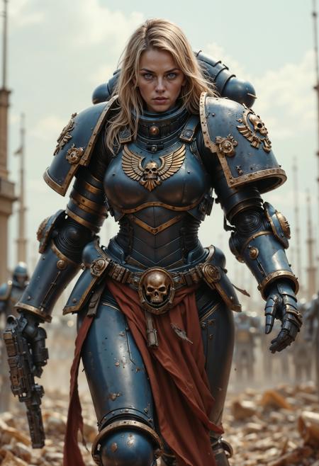 The Space Marines Warhammer 40K | Flux + Pony