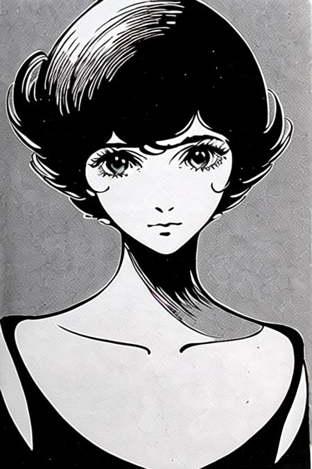 retro old manga style  (Tezuka Osamu) 复古老漫画 手冢治虫画风