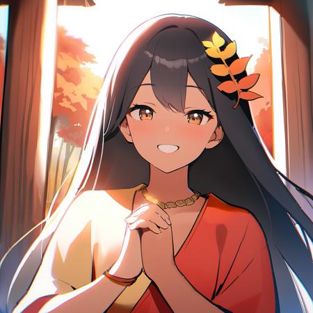 Brown Skin Anime girl