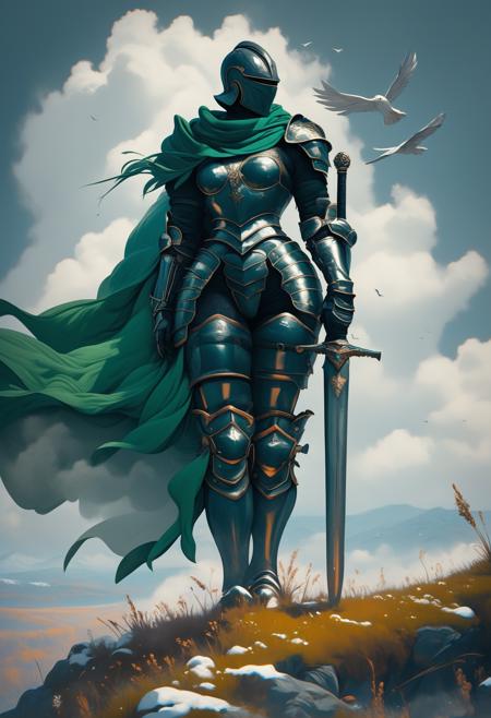 ArmorSentinel medieval armor style lora