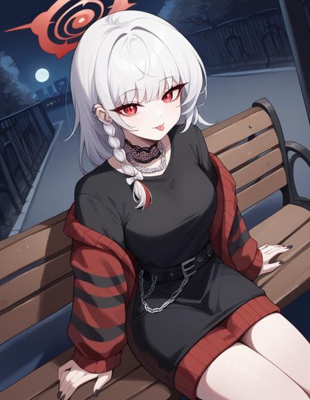 Haruna Kurodate (ハルナ) (ブルアカ) (ブルーアーカイブ) (黒舘ハルナ) (쿠로다테하루나) - Blue Archive (ブルーアーカイブ) (蔚蓝档案) (블루 아카이브) - COMMISSION