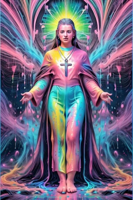 Neon Pastel World