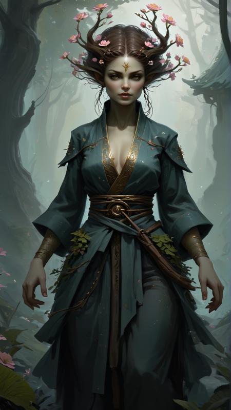 Dryad - Creature Concept - SDXL