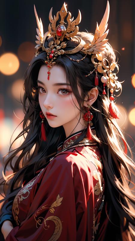 凤冠霞帔 Bonnet and bonnet