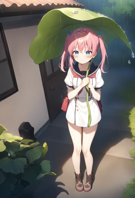 leaf umbrella / 葉っぱの傘