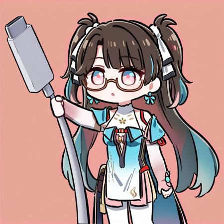 呐~给你充 meme holding charging cable [a31 | pony]