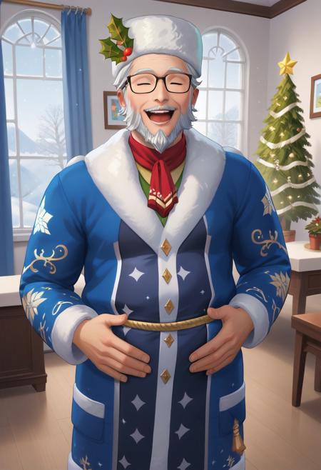 Father Winter Outfit(The Sims 4)