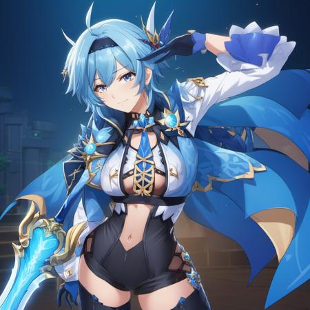 Eula - Genshin Impact - Realistic / Game / Anime SDXL