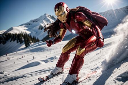 OpenPose,skiing