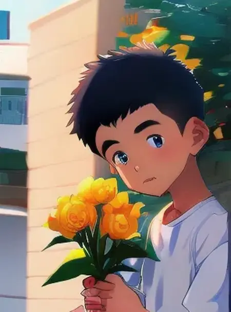 Original Japanese Face Anime Style -Taniguchi-［SD+AnimateDiff］