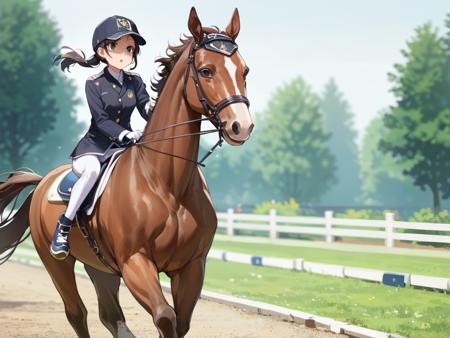 乗馬/riding horse