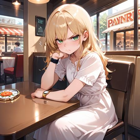 Waiting in the restaurant/Something is always too late