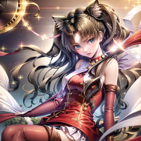 Rin tohsaka  LORA and(Pony)  from fate stay night visual novel