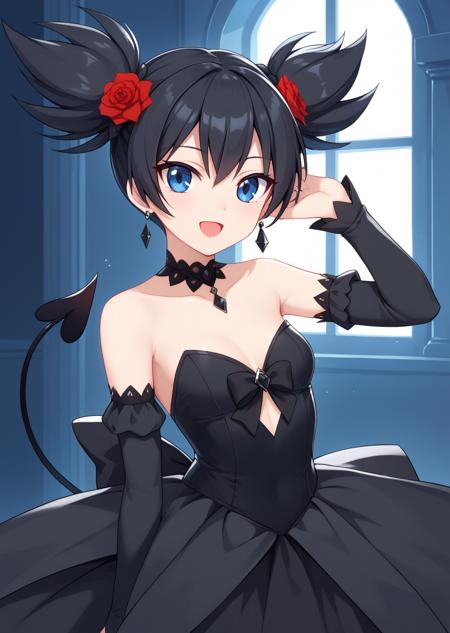 Kurumi Nui (Human Kuromi - Sanrio) [Illustrious/pony]