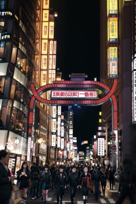 歌舞伎町1番街アーチ Kabukicho 1st Avenue Arch SD15