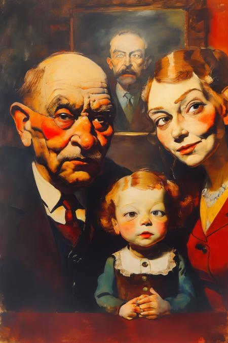 style of George Grosz 400