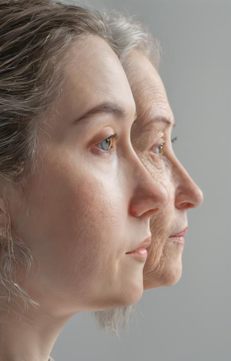 A multi face style, perhaps arranged according to age - tangbohu [SDXL] 55