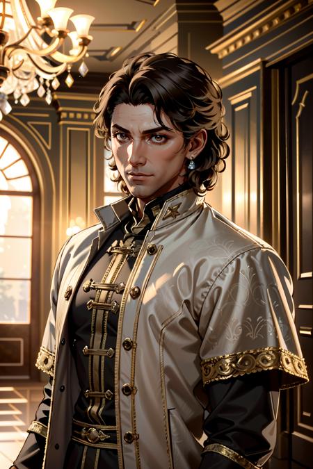 Human Raphael from Baldur's Gate 3
