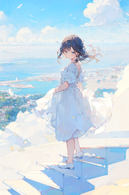 floating stairs/浮遊階段
