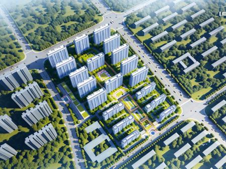 住宅鸟瞰lora模型
