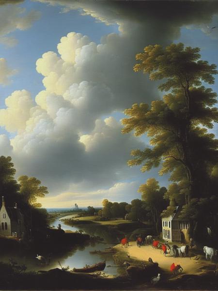Salomon van Ruysdael Style