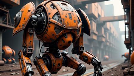 Flux Scifi Robot
