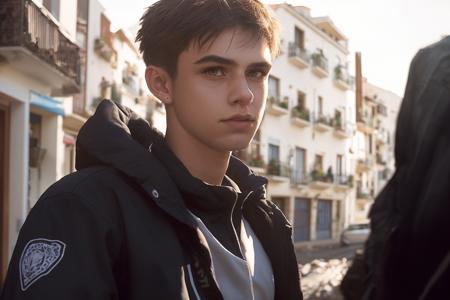 Model Young man