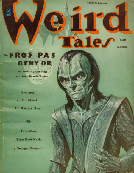 Weird Tales Style
